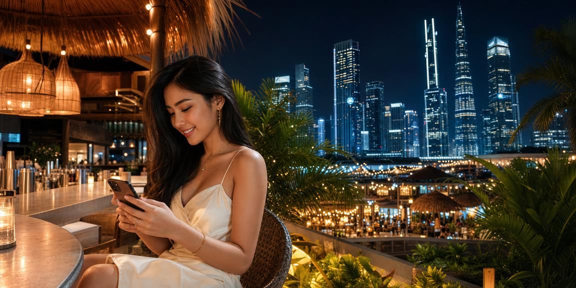 Pengguna di Kuala Lumpur log masuk ke akaun kakijudi melalui aplikasi mudah alih dengan selamat
