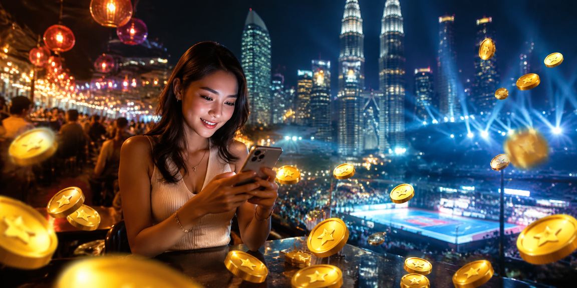 Peminat sukan di Kuala Lumpur menikmati taruhan dan slot secara serentak di kakijudi